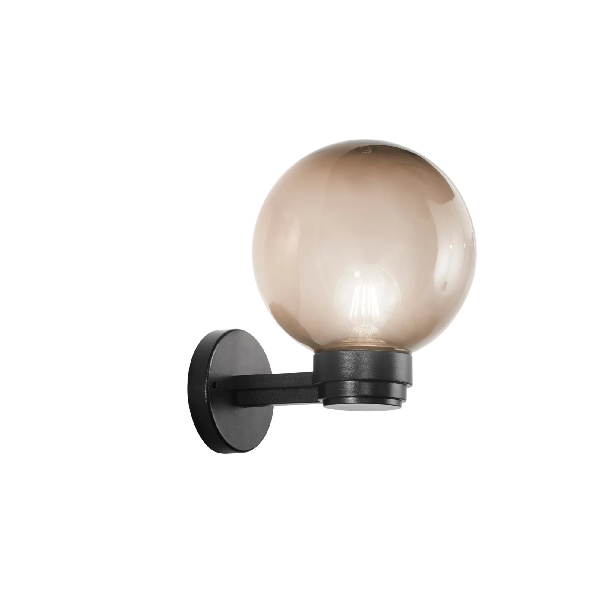 Applique per esterno IP44 sfera in PMMA trasparente , bianco , fumè 1XE27 non inclusa POLLY-AP Applique per esterno IP44 sfera in PMMA trasparente , bianco , fumè 1XE27 non inclusa POLLY-AP